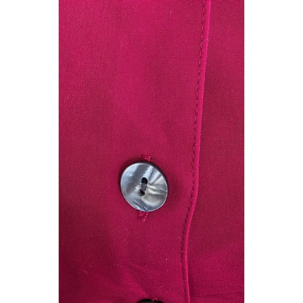 K.C. Studio Pearl Women’s 6P Red 2 Piece Pants Shirt Set Vintage Style